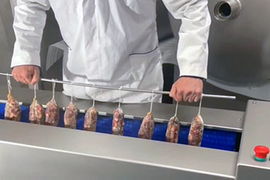 spazzolatrice per salumi
